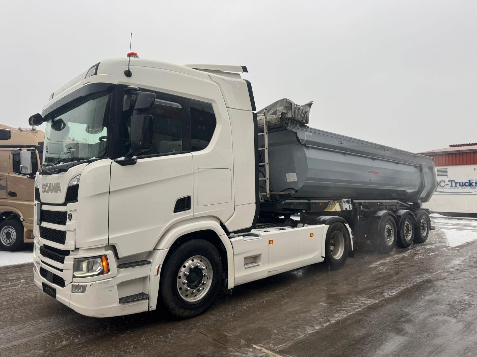 Scania R 540 * SCHWARZMÜLLER  MIT SCHUB ACHSE SAF TRAK*
