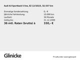 Audi A3 Sportback 30 TFSI LED Navi PDC+ Teilleder - Audi A3 Gebrauchtwagen in Hannover