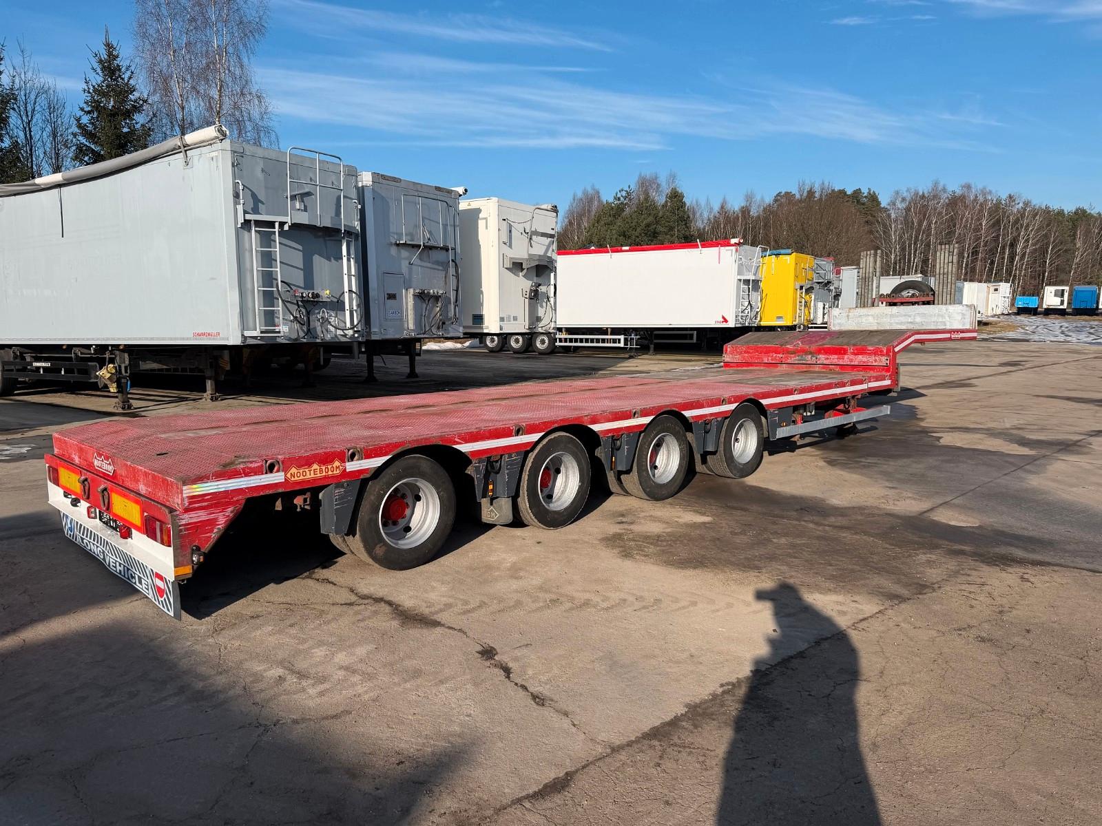 Nooteboom Low Loader Extendable 6,80 m 4 axles