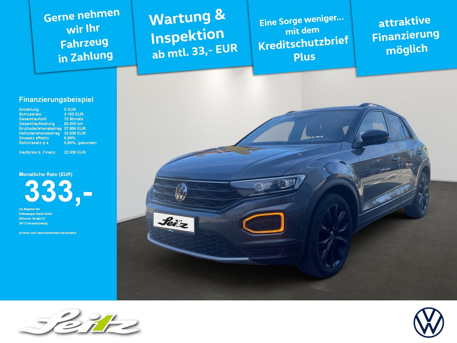 Volkswagen T-Roc 2.0 TDI Sport *LED*STANDHZG*KAMERA*