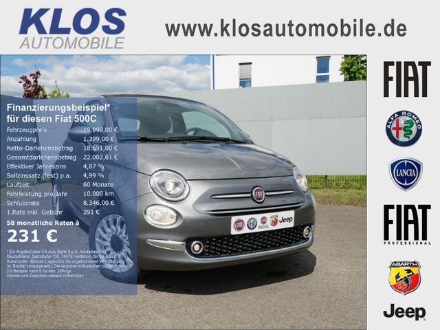 Fiat 500C 1.0 GSE HYBRID DOLCEVITA 70PS PDC NAVI KLIM