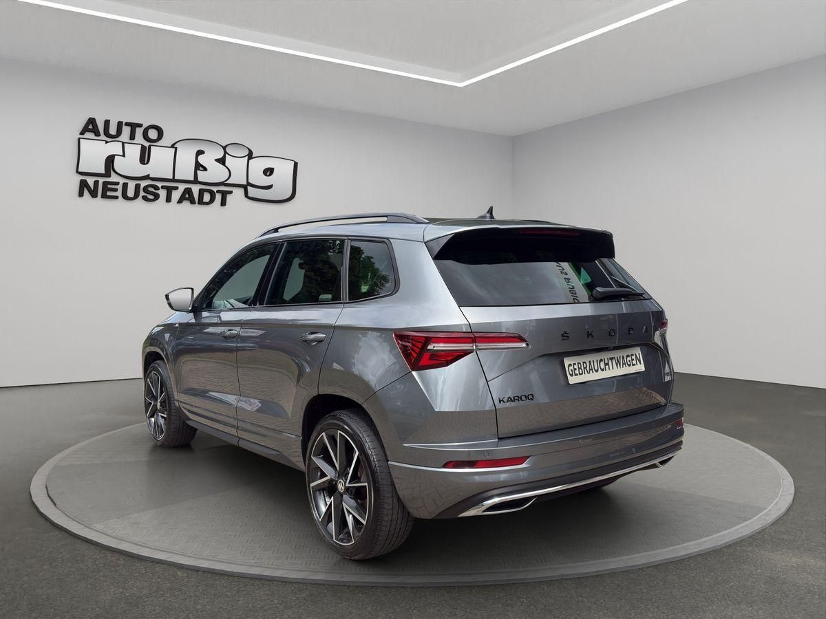 Skoda Karoq Sportline 4x4 2.0 TDI*AHZV*NAVI*19ZOLL*1H* imagem 3
