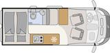 Dethleffs Globetrail 600 DK Fiat Kompaktbad - Dethleffs Globetrail 600 DK
