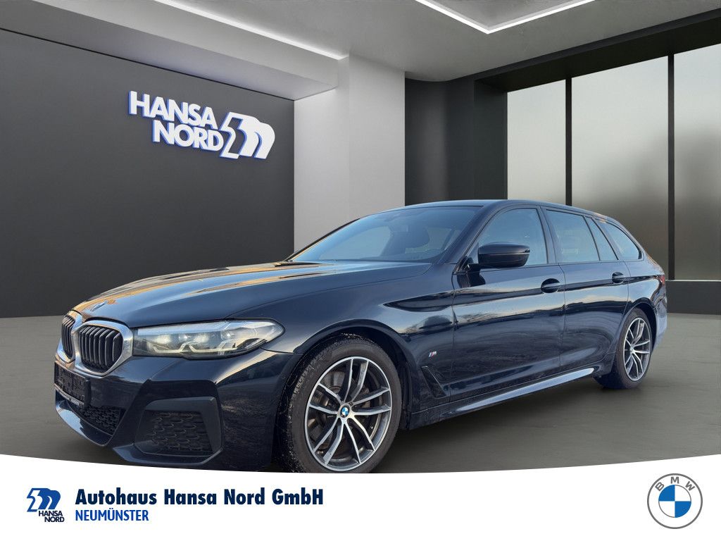 BMW 520i T. M-SPORT LED NAVI HUD PANO PDC 18" AHK