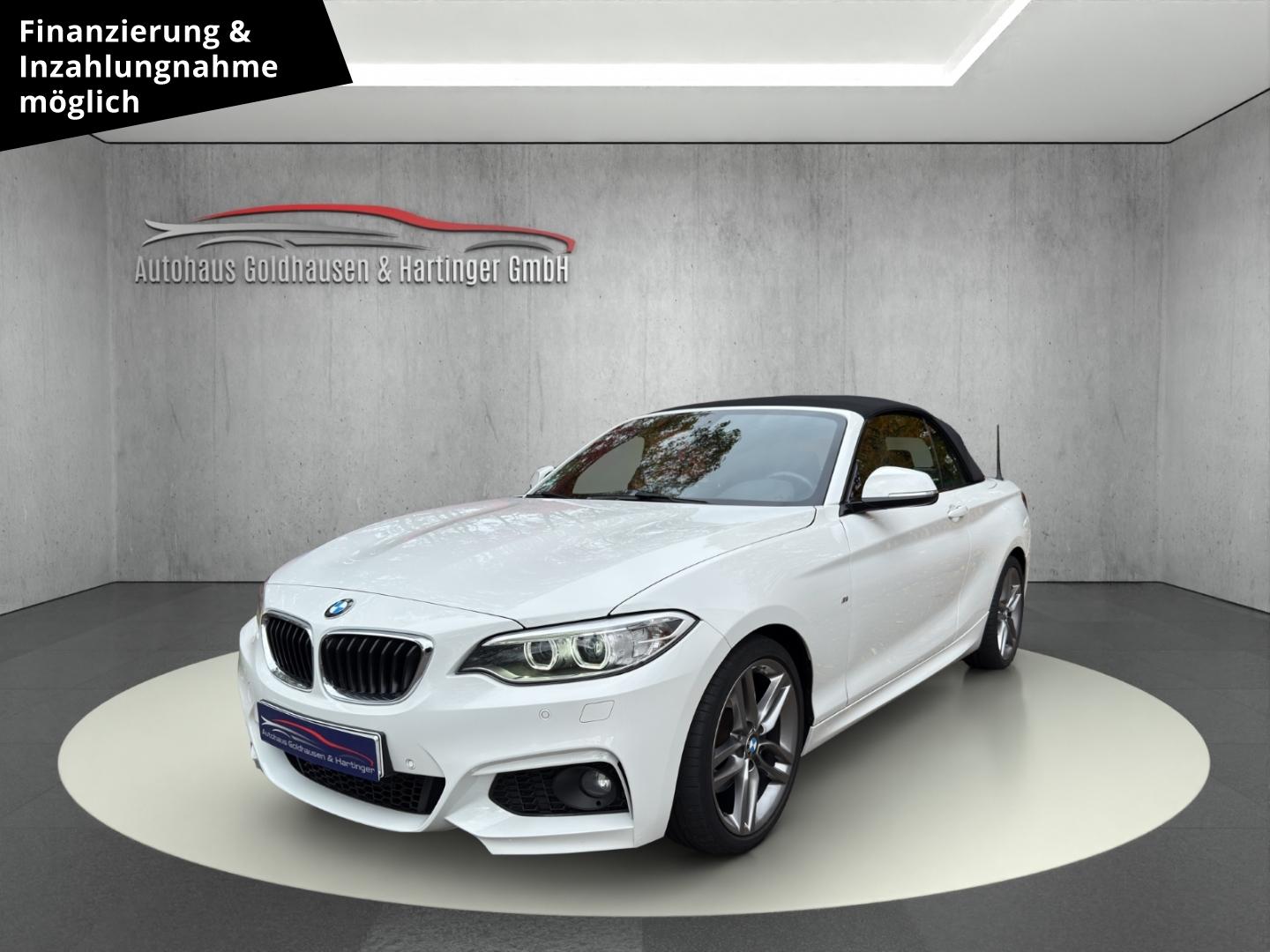 BMW 220 d Cabrio M Sport Sportpaket Navi Soundsystem