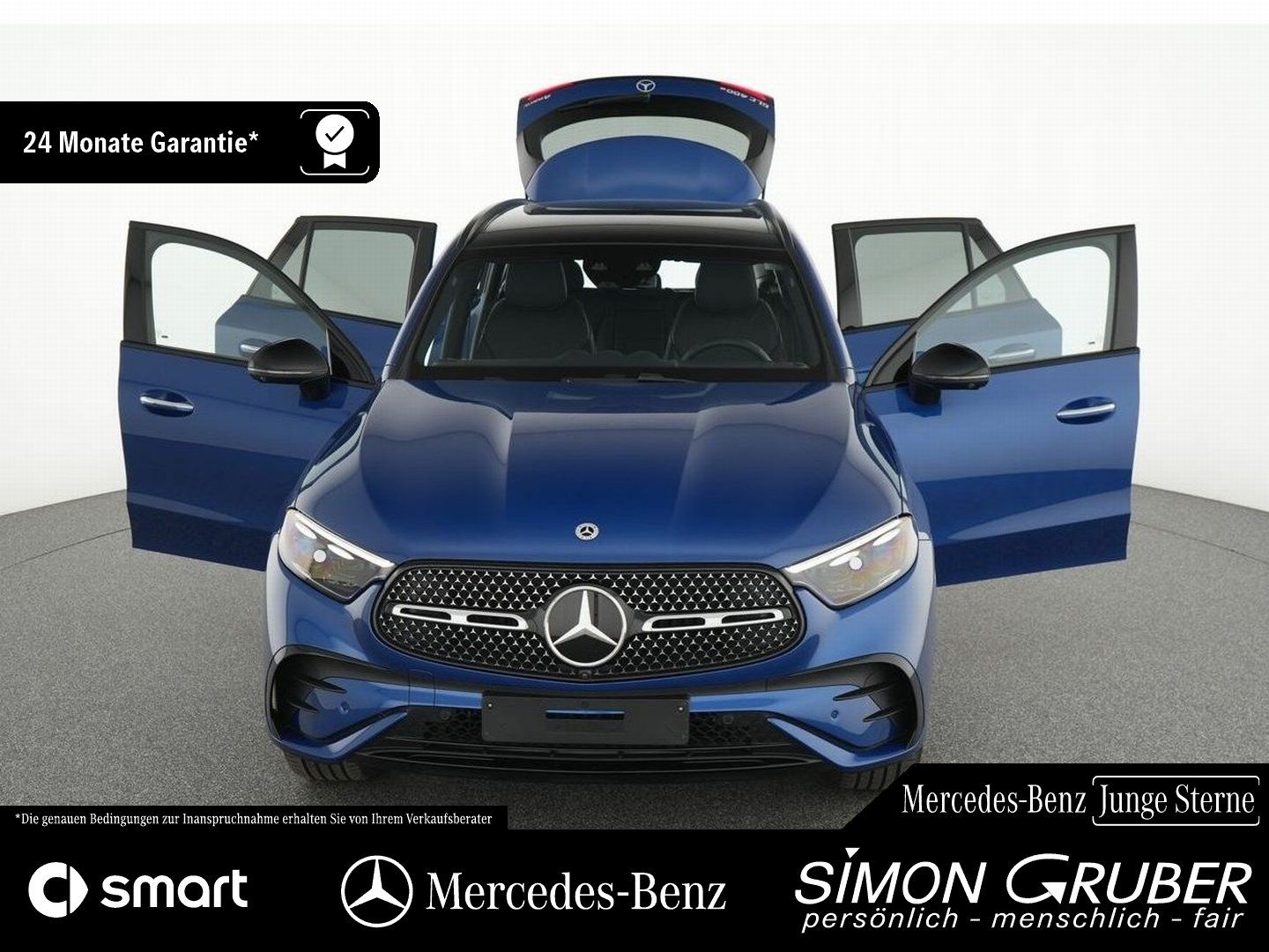 Fahrzeugabbildung Mercedes-Benz GLC 400 e 4M AMG HUD Airmatic Burm Pano AHK