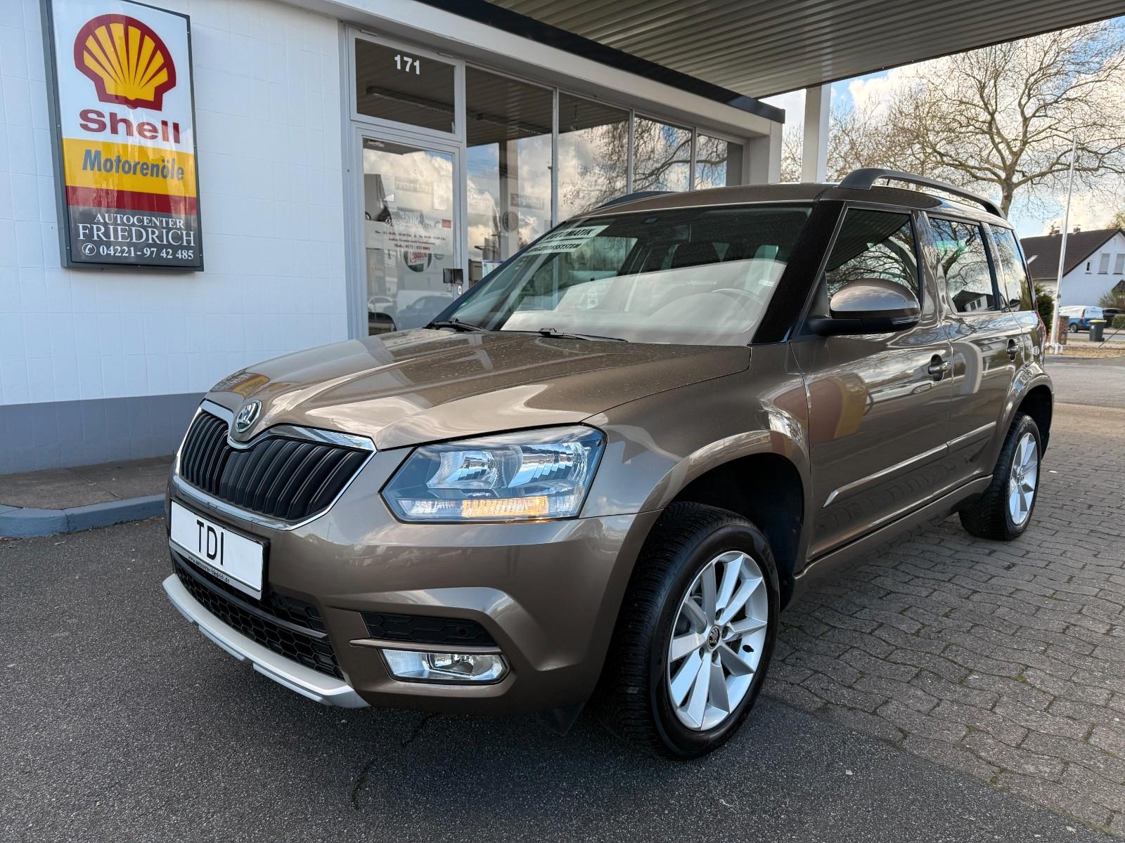 Skoda Yeti Elegance 1.6 TDI GreenTec-DSG-PDC-AHK-NAVI