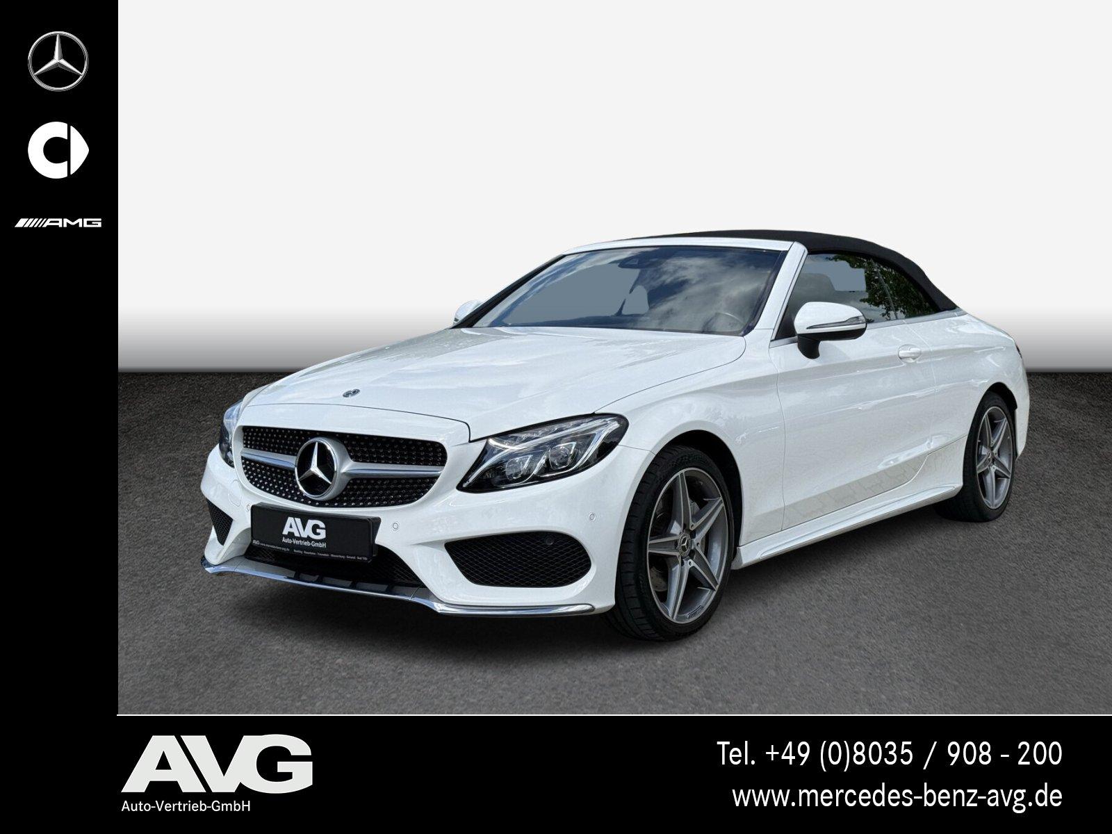 Mercedes-Benz C 180 Cabriolet AMG Multibeam LED Navi SHZ