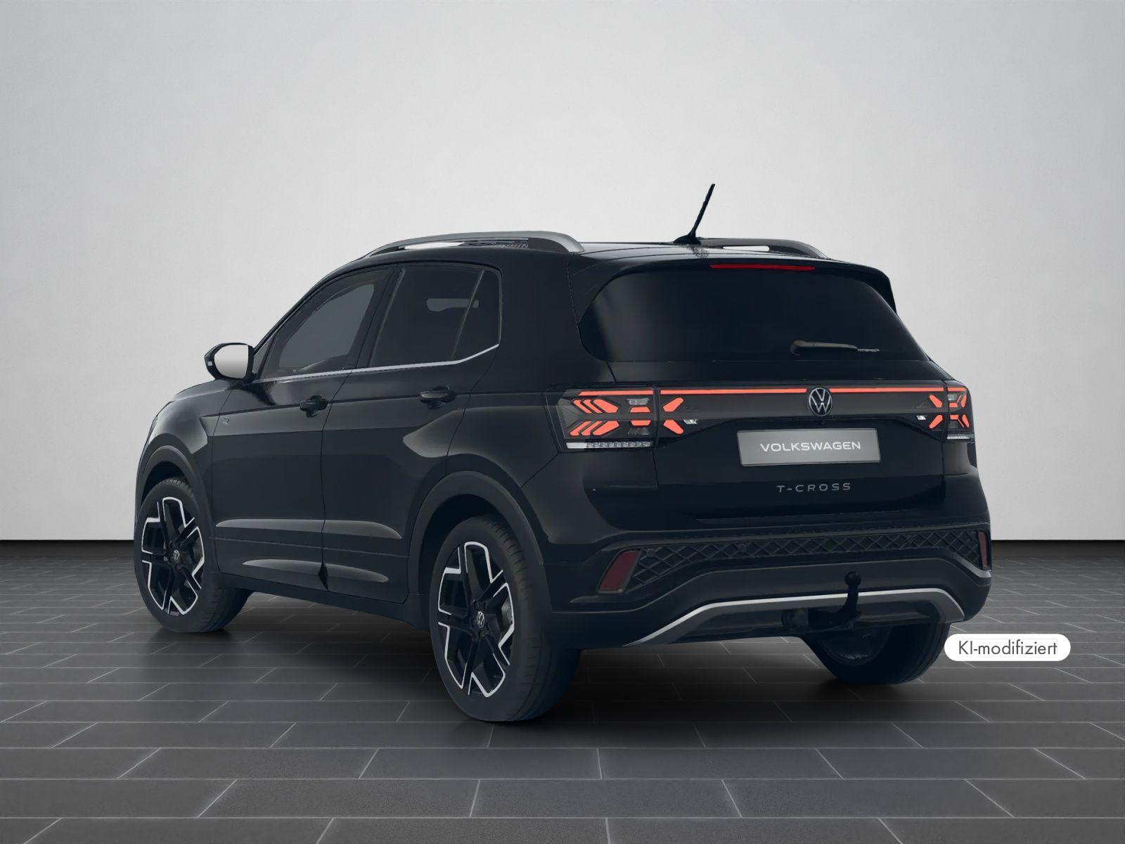 Volkswagen T-Cross R-Line 1,5 TSI DSG 18" in Schwarz/glan, миниатюра 14