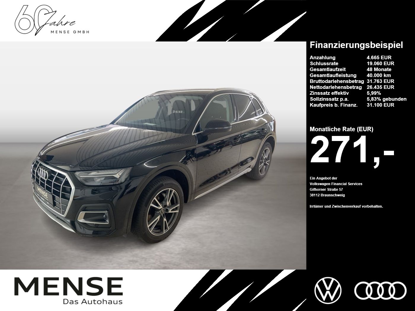 Audi Q5 40 TDI quattro S tronic advanced AHK|ACC|LED