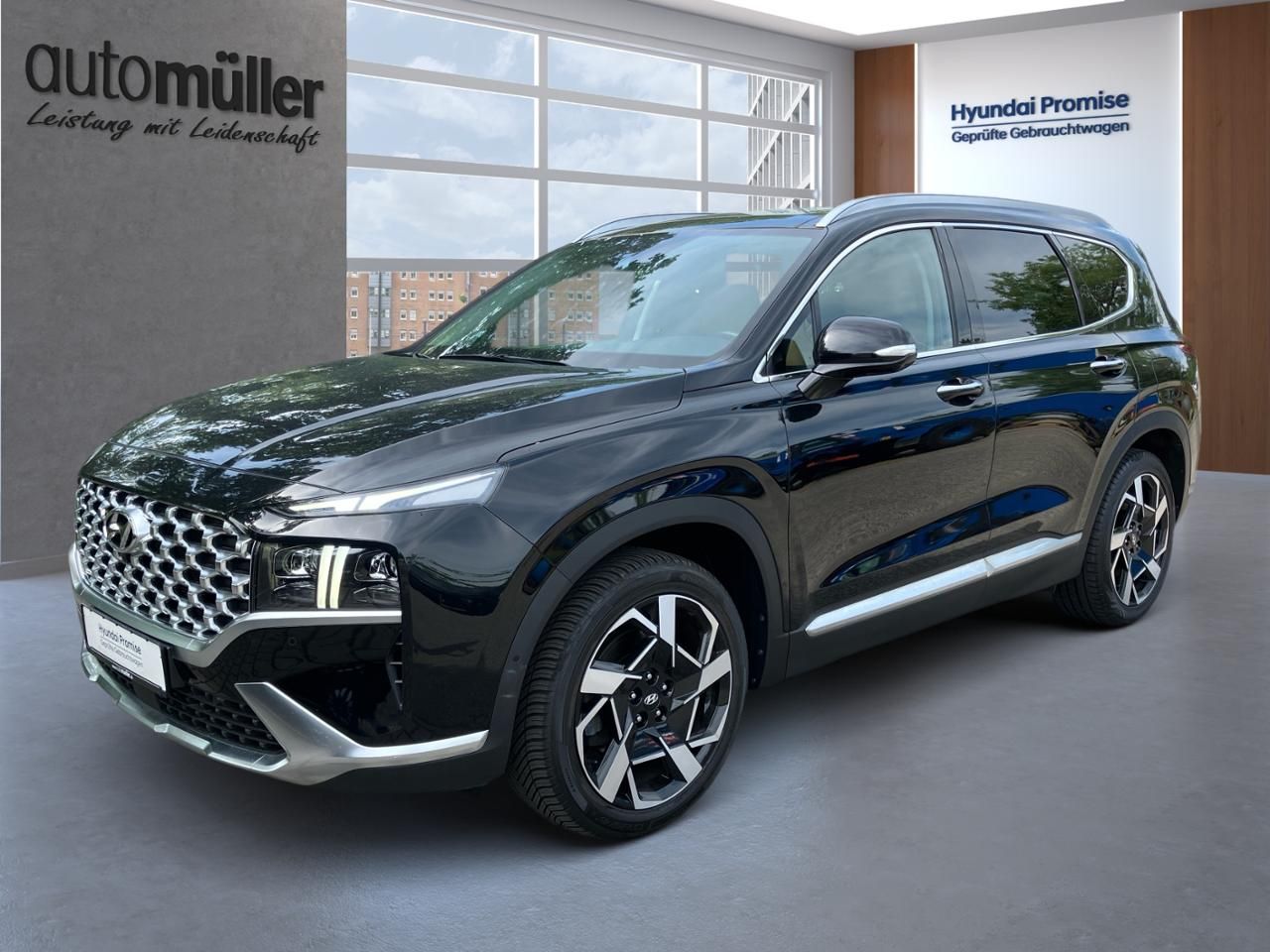 Fahrzeugabbildung Hyundai SANTA FE PRIME 5-SITZER 2xKlima 360 4xSHZ ACC LM