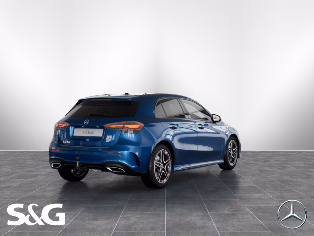 Mercedes-Benz A 200 AMG MBUX+RüKam+M-LED+AHK+Night+Totwink+DAB