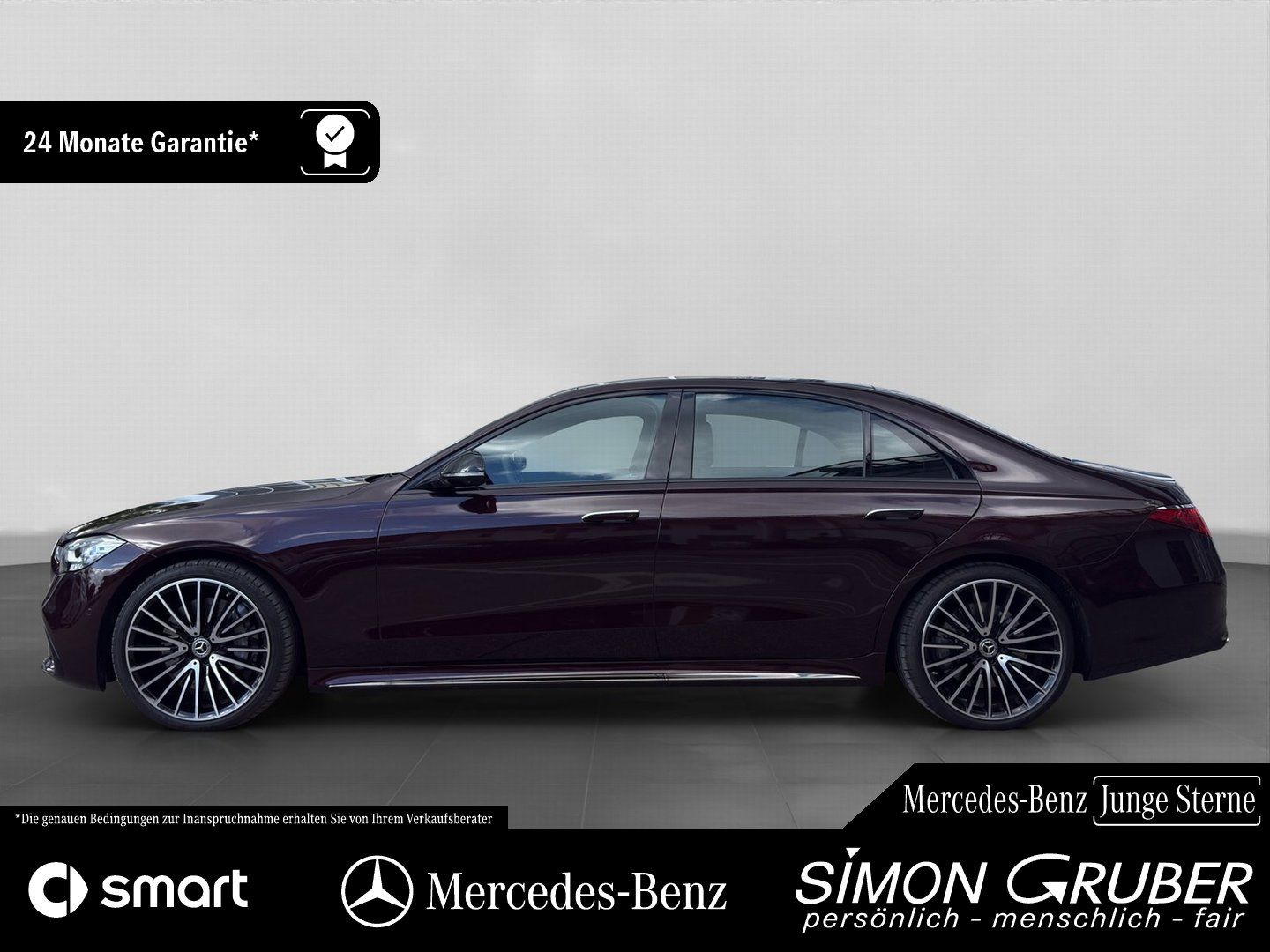 Fahrzeugabbildung Mercedes-Benz S 580 4M L AMG Night First-Class Executive Chauf