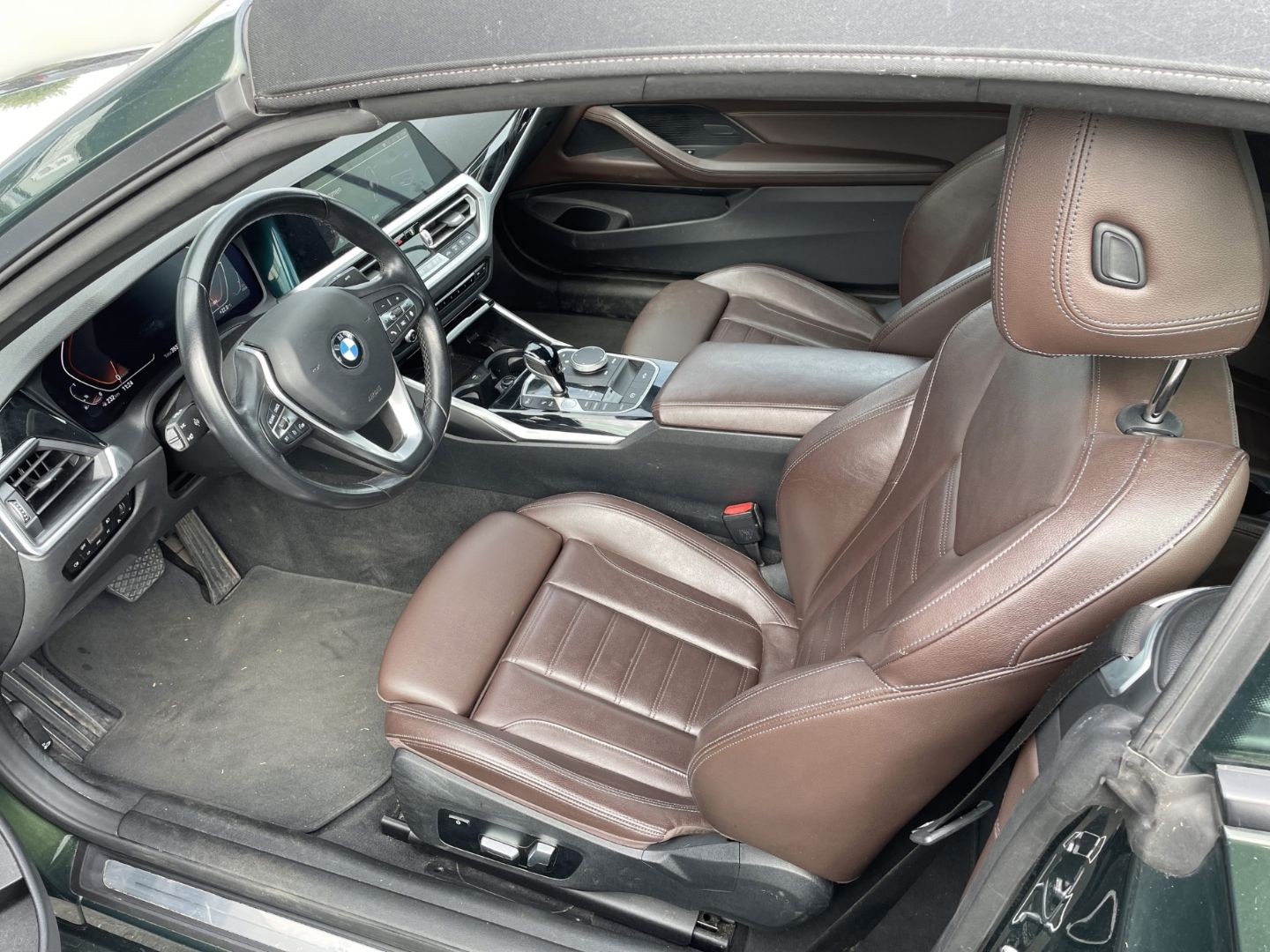 BMW 420 i Cabrio Navi Sitzh. Tempomat PDC Sportlenkr foto 5