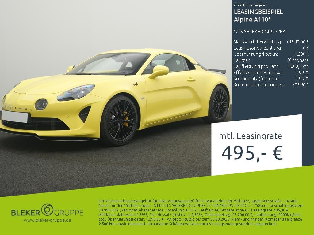 Image of Alpine A110