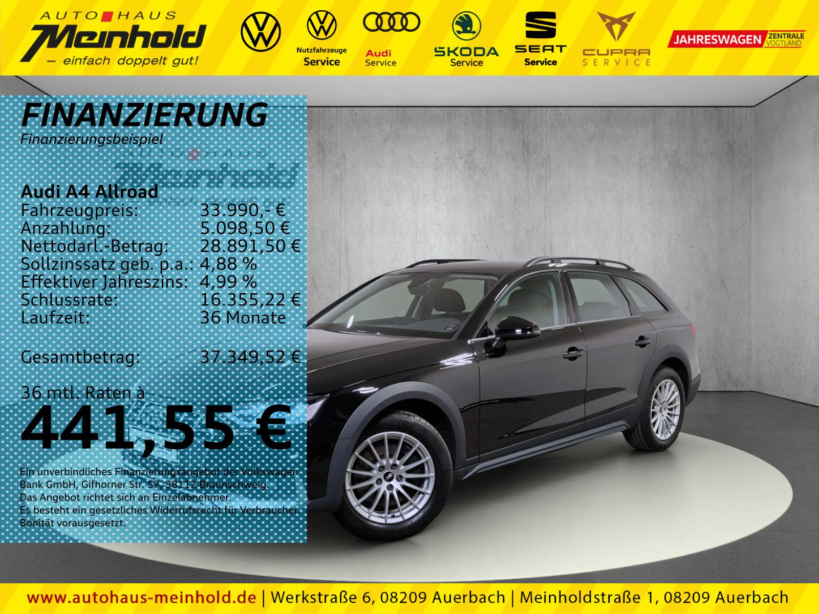 Audi A4 allroad quattro 45 TFSI S tronic, AHK, MMI
