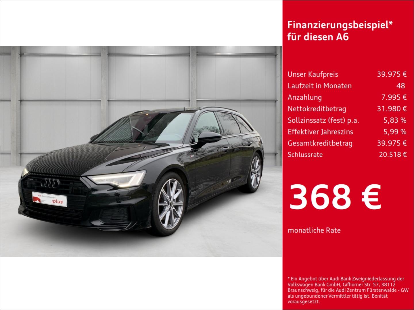 Audi A6 sport Avant 50 TFSI e S tronic quattro S-line
