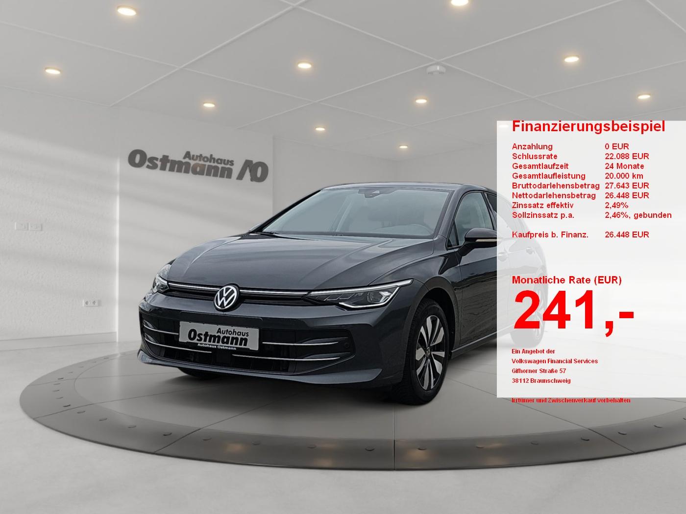 Volkswagen Golf VIII 1.5 eTSI W Goal ACC AUT Akustikglas AH