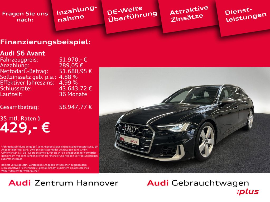 Audi S6 Avant 55 TDI quattro Kamera LED ACC DAB