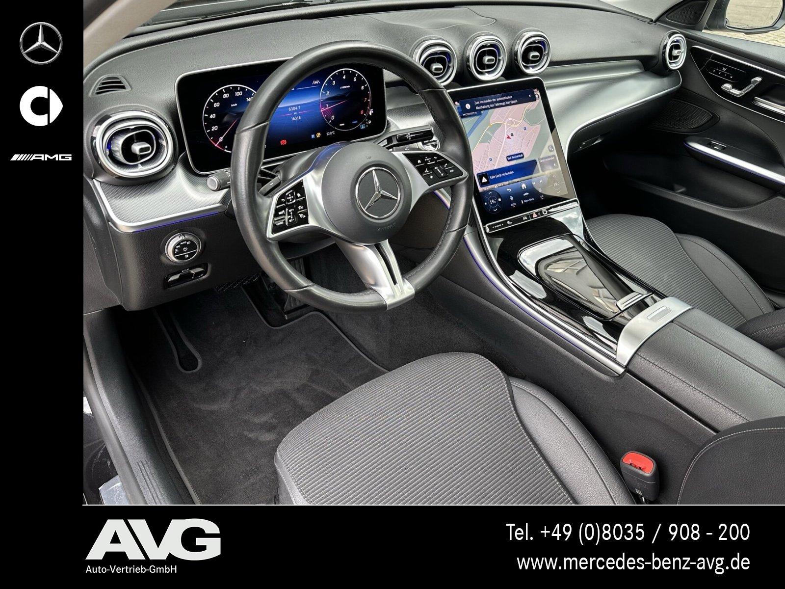 Mercedes-Benz C-Class Avantgarde Advanced+ Panorama LED Memory, миниатюра 9