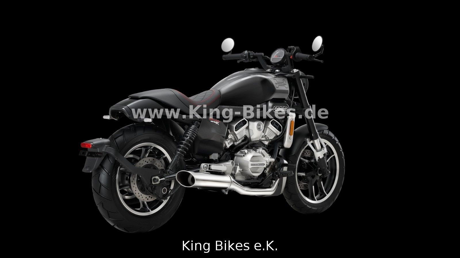 Fahrzeugabbildung Hyosung GV 125 X ABS - Euro 5+ GV125X - 3 Jahre Garantie