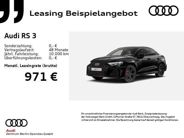 AUDI RS3 Lim. *PANO*MATRIX*SONOS*HuD*NAV+*ACC*R-CAM*