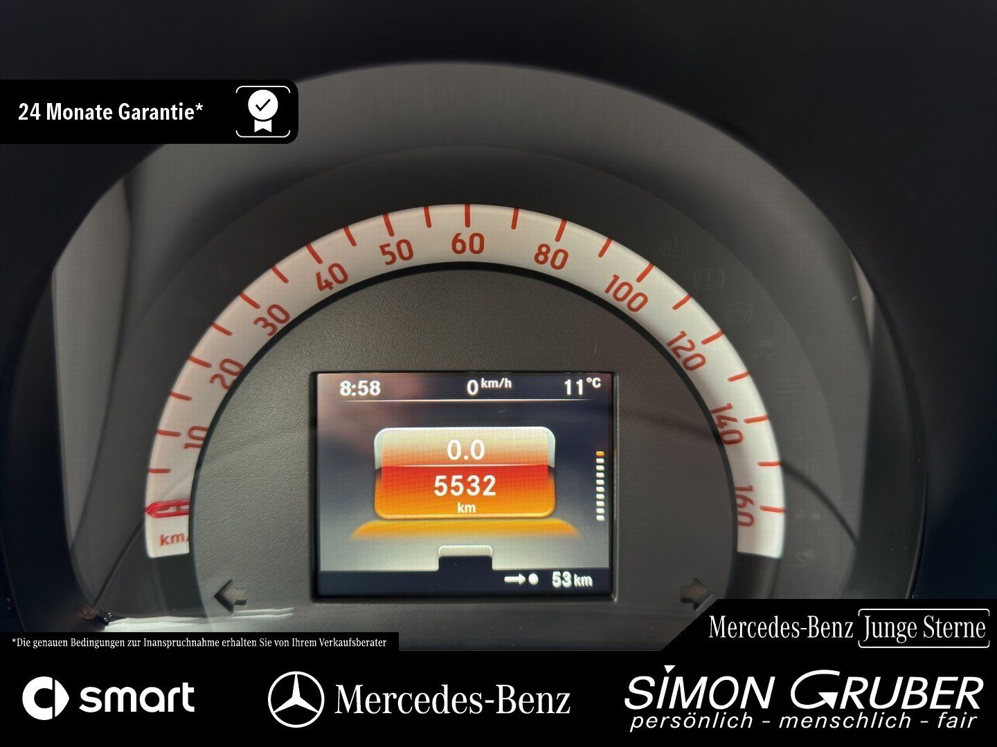 Fahrzeugabbildung Smart smart EQ Cabrio Prime Exclusive Leder LED 22KW
