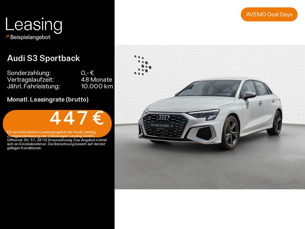 S3 Sportback 2.0 TFSI qu. Navi*DAB*LED*18"