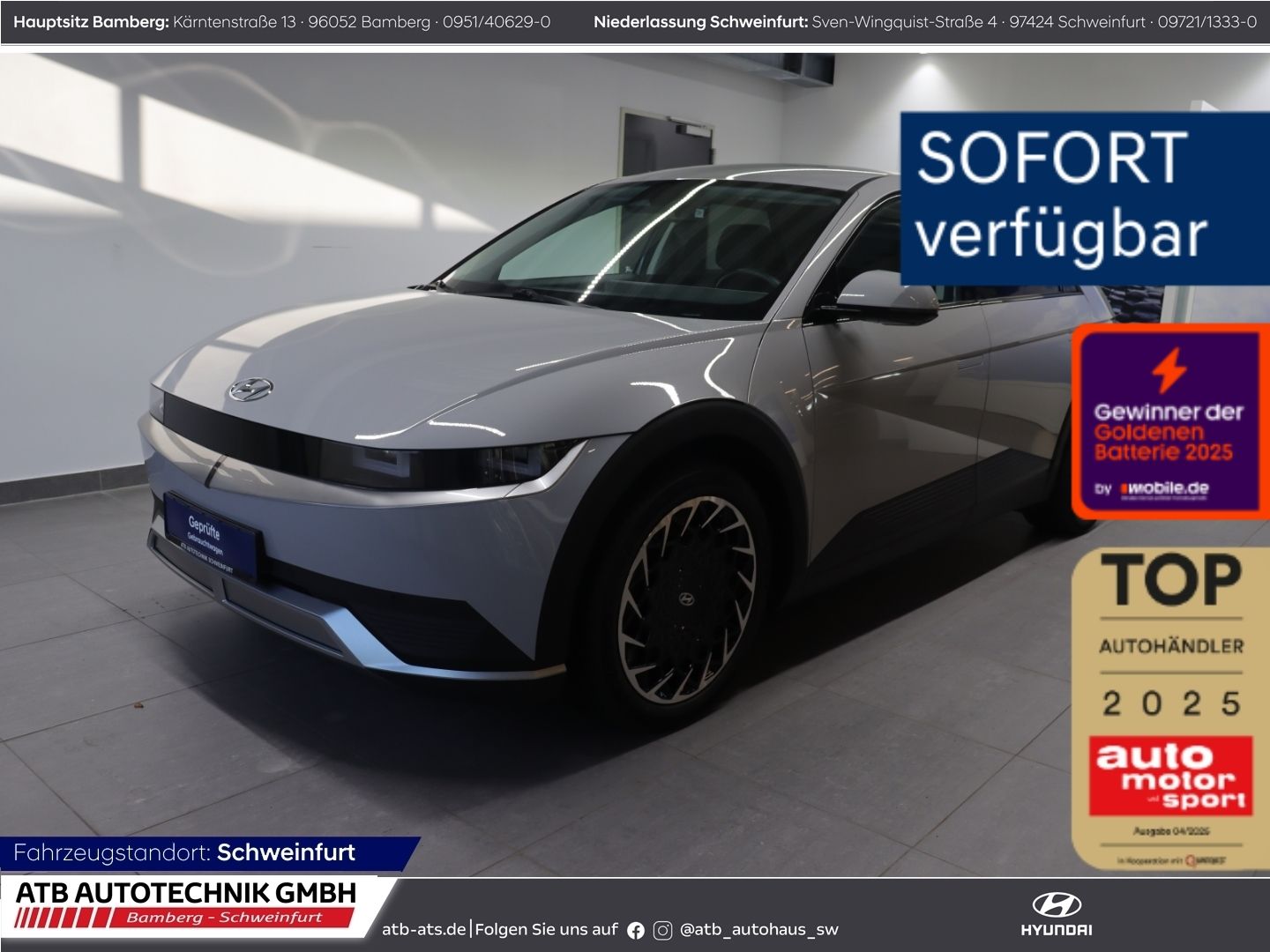 Fahrzeugabbildung Hyundai IONIQ 5 TECHNIQ Heckantrieb 77,4kWh Batt. SOH 96