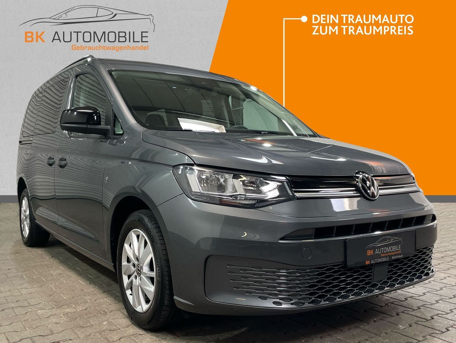 Fahrzeugabbildung Volkswagen Caddy Maxi Live#AHK#Spur#Tempo#PDC#Navi