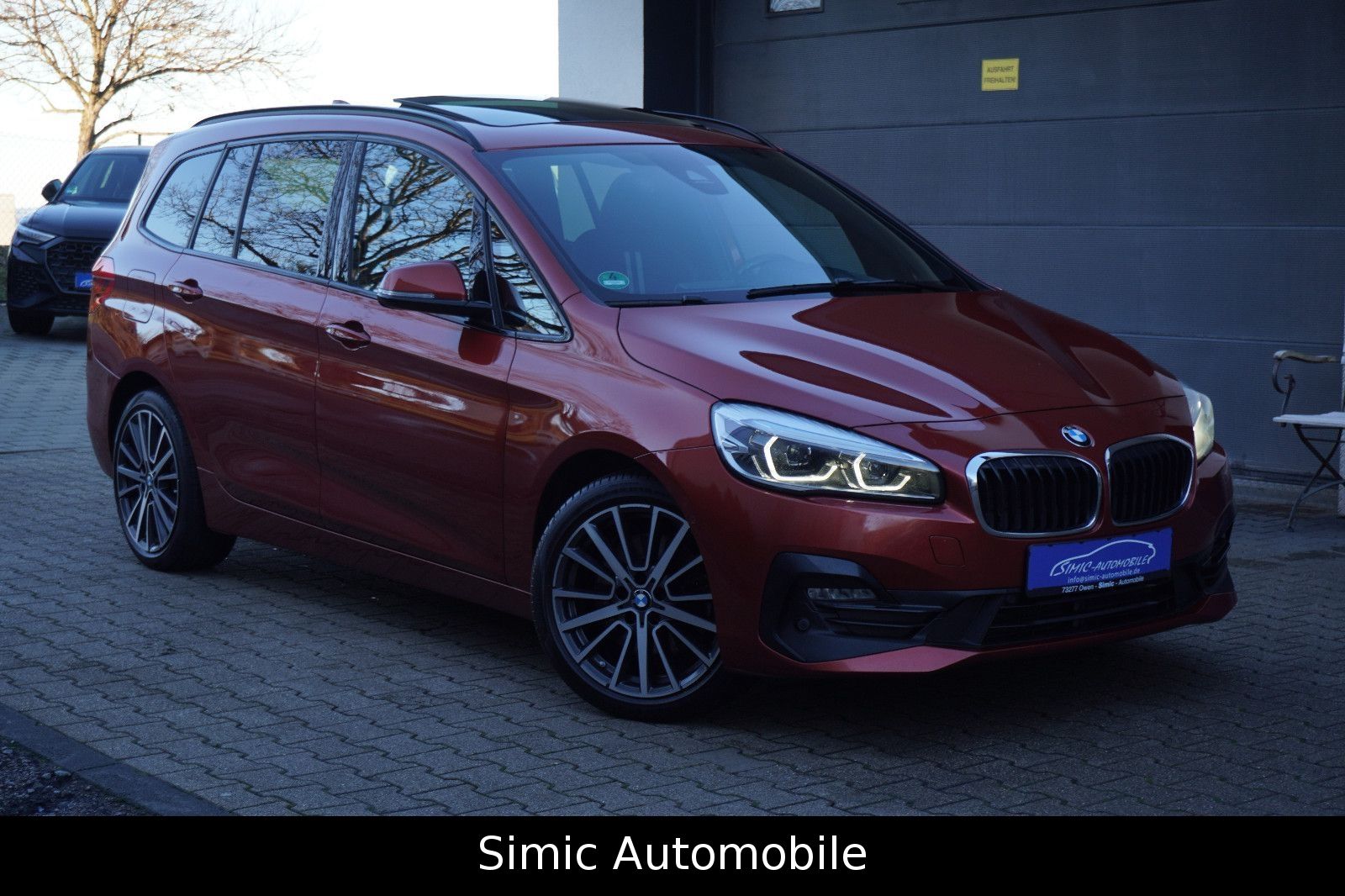 BMW 218d Gran Tourer Sport Line tLEDER+NAVI+PANO+7Si