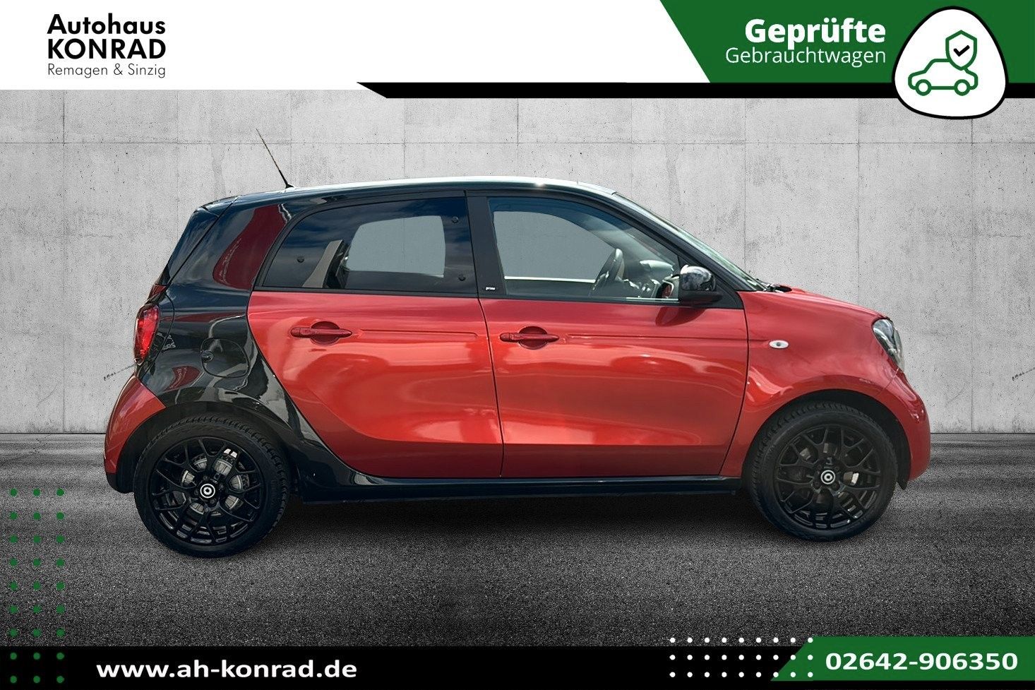 Fahrzeugabbildung Smart ForFour forfour 66kW