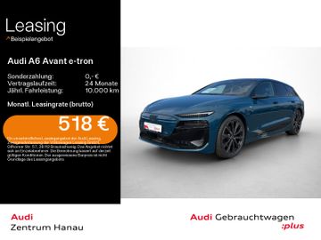 Audi Leasingangebot: Audi A6 Avant e-tron S-LINE*EDITION-ONE-BLUE*0,25%*MA