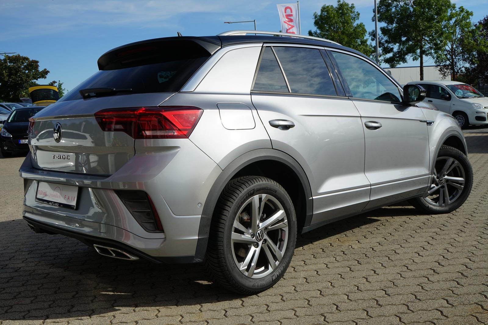 Volkswagen T-Roc 1.0 TSI R-Line LED Navi ACC Kamera Leder, миниатюра 13