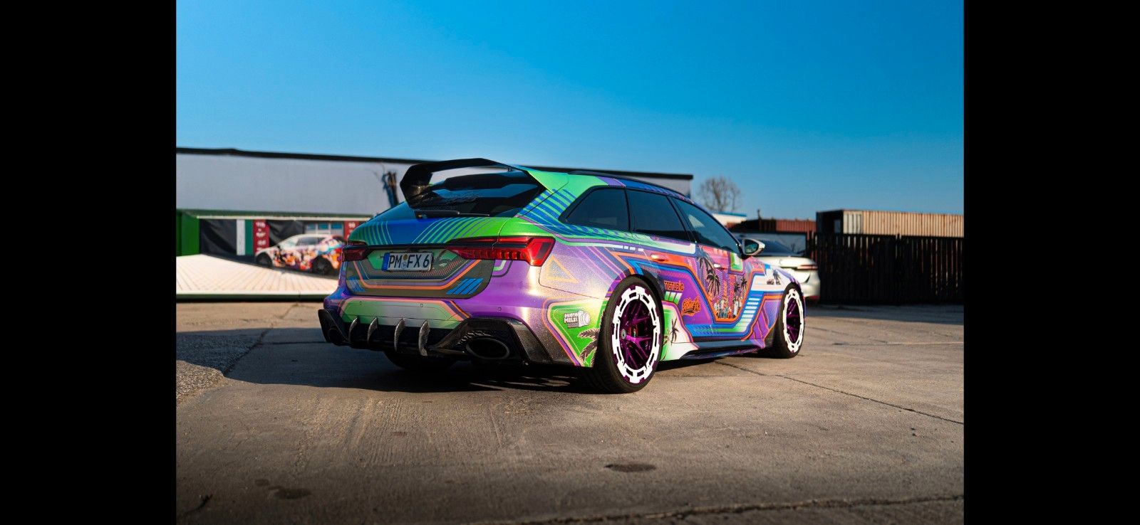 AUDI RS6 Scheckheft - Farbe auf Wunsch