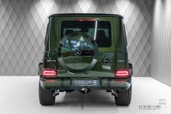 G 63 AMG 2023 OLIVE GREEN/RED MASSAGE BURMESTER