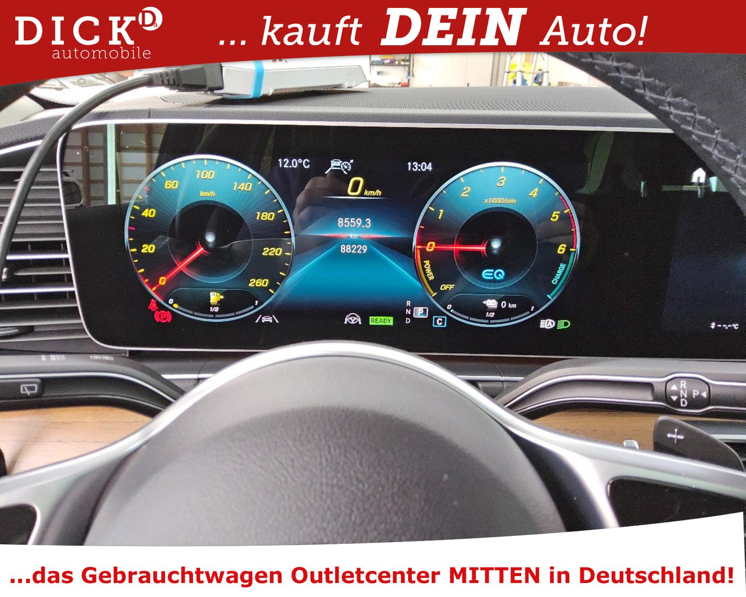 Fahrzeugabbildung Mercedes-Benz GLE 350de 4Mat LED/ACC/NAVI/VIRTU/STANDHZ/MASS/8