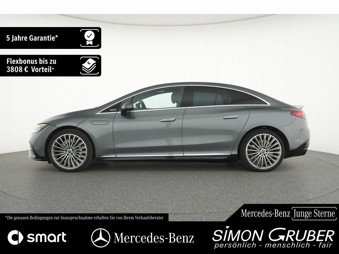 Fahrzeugabbildung Mercedes-Benz EQE 300 AMG Pano Airmatic Leder DigiLight Ambi+