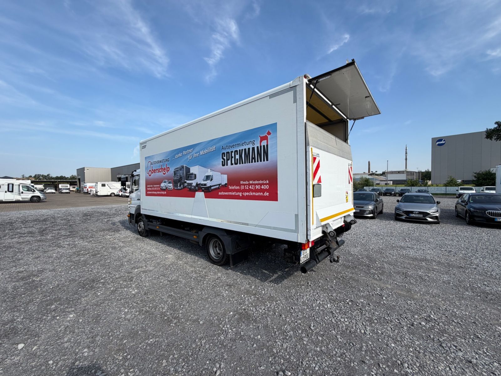 Fahrzeugabbildung Mercedes-Benz Atego 818 L Koffer LBW Klima Automatic AHK