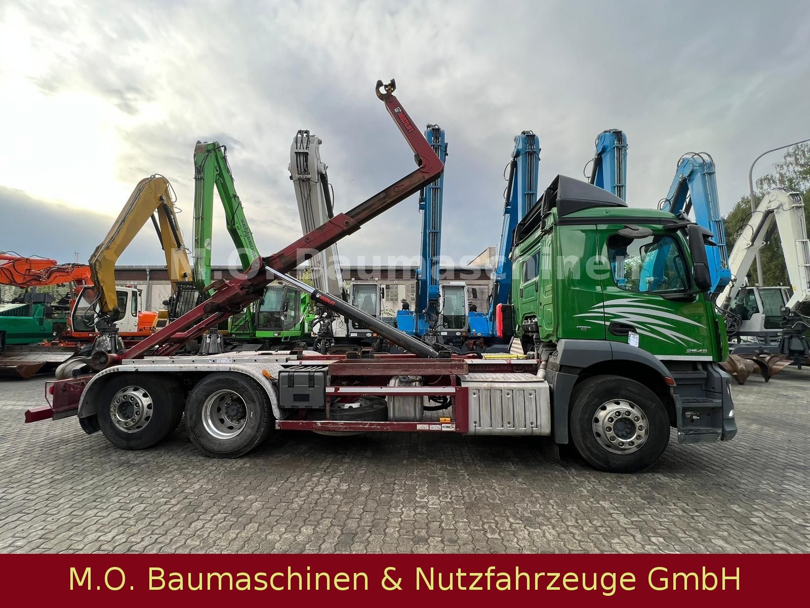 Fahrzeugabbildung Mercedes-Benz Antos 2543/Euro 6/Hiab XR 21S59/TÜV NEU