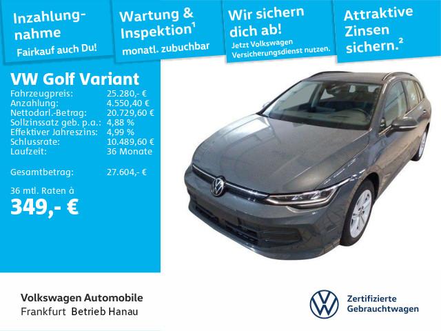 Volkswagen Golf Variant Life 2.0 TDI NAV LED AHK HUD APP