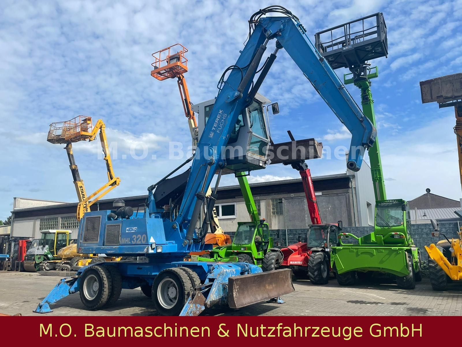 Fahrzeugabbildung Terex Fuchs MHL 320 / ZSA /