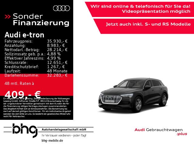 Audi e-tron 50 quattro Virtual connect el.Heck GRA LE