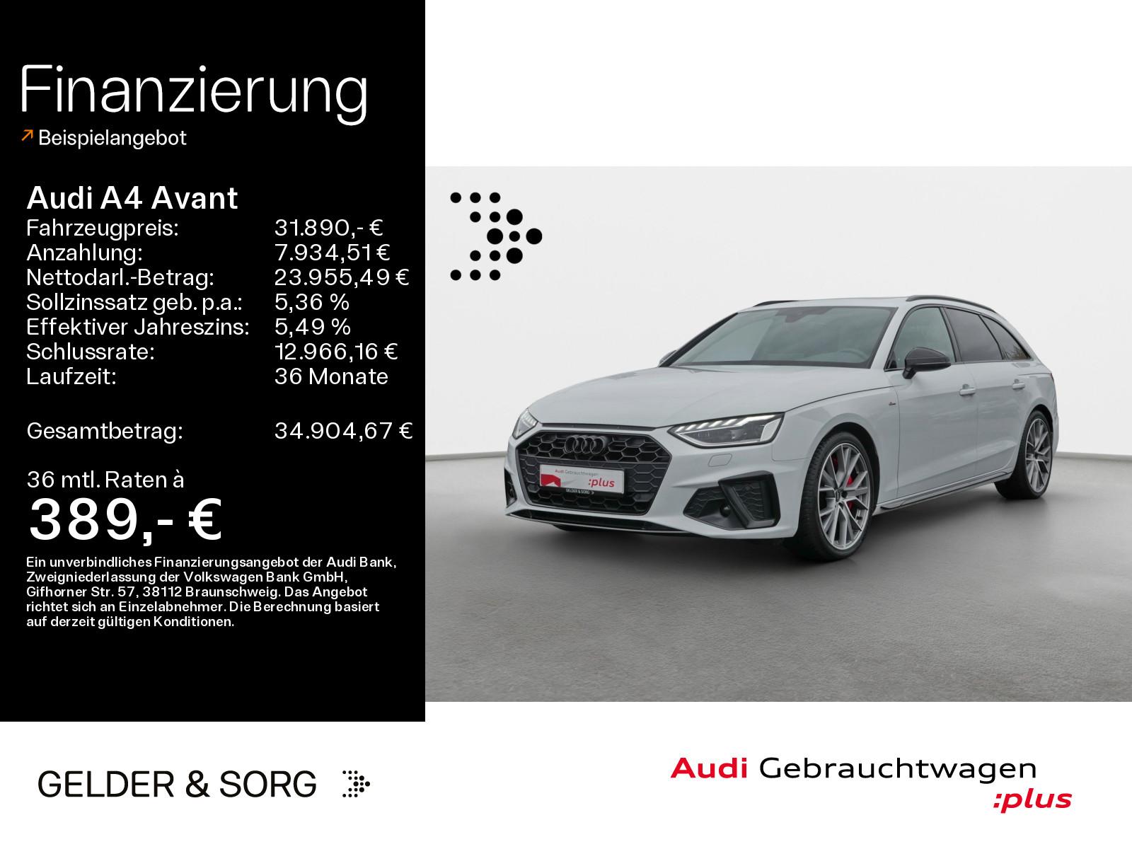 Audi A4 Avant 50 TDI quattro S line Matrix*AHK*Pano