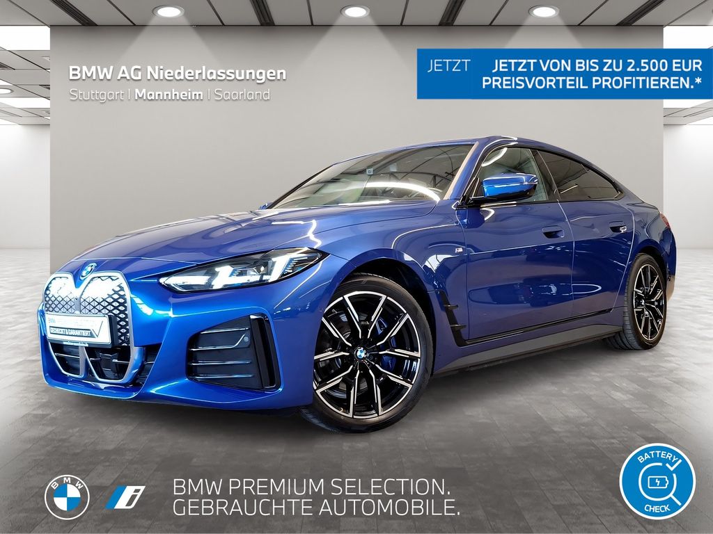 BMW i4 eDrive40 Gran Coupé M Sport LiveCockpitProf