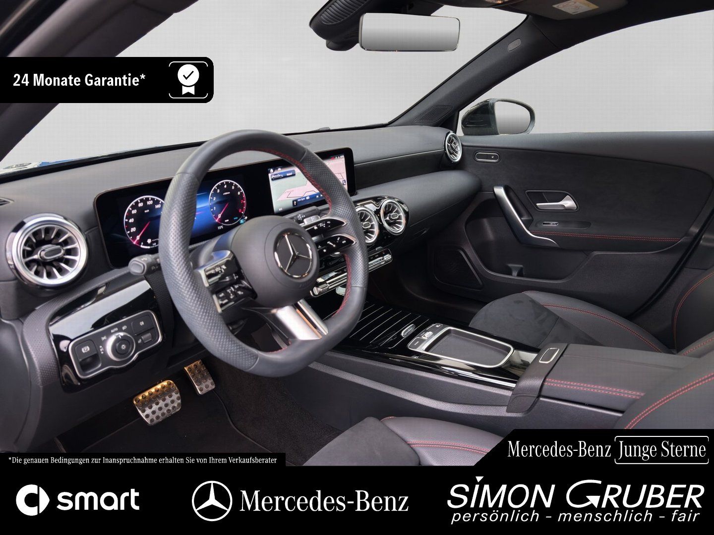 Fahrzeugabbildung Mercedes-Benz A 200 AMG Line Adv. MBeam Ambi MBUX Kamera AHK