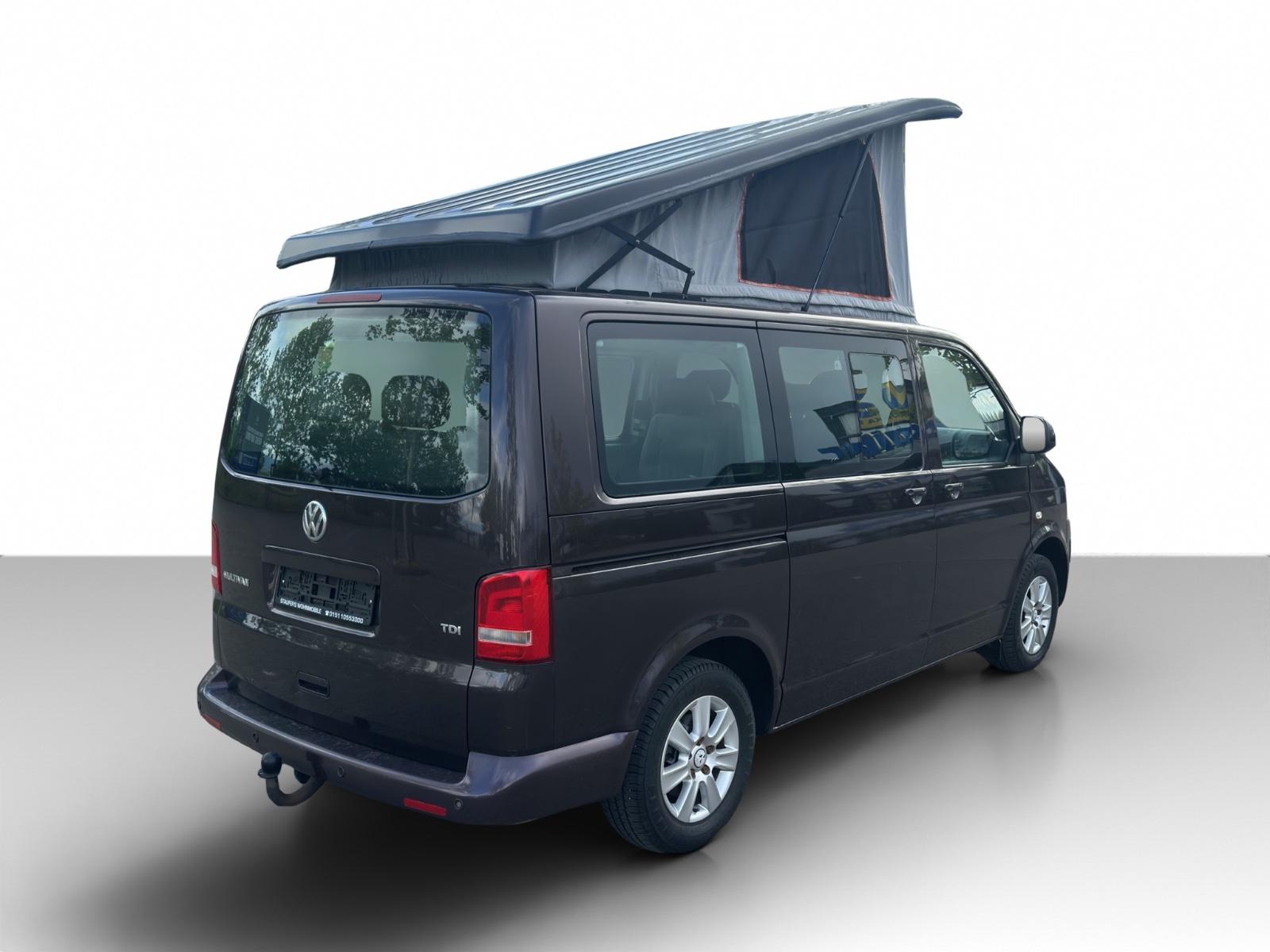 VOLKSWAGEN T5 CALIFORNIA BEACH 140 CH BVA - CHAUFFAGE STATIONNAIRE - ATTELAGE RÉGULATEUR DE VITESSE - VOLANT EN CUIR
