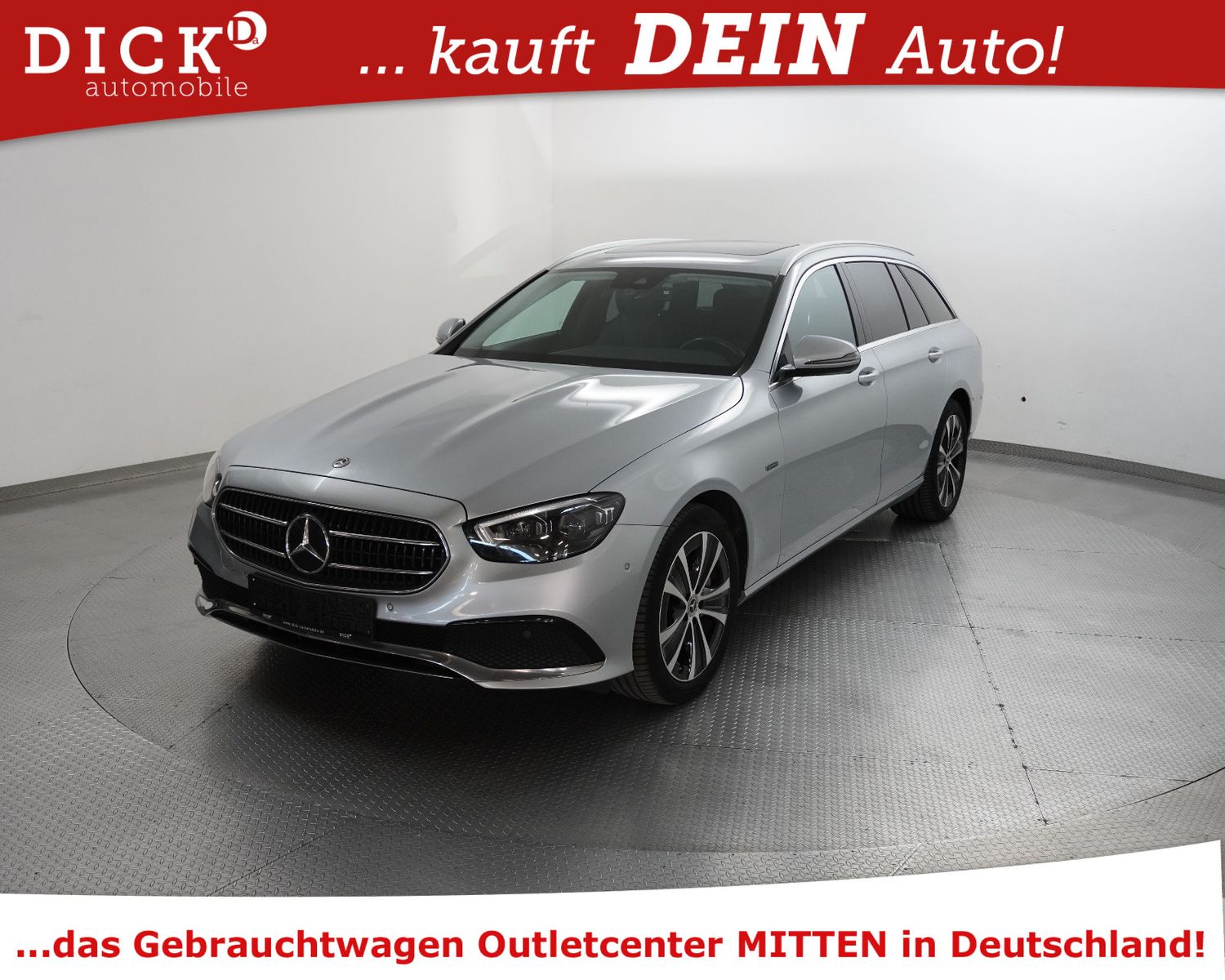 Fahrzeugabbildung Mercedes-Benz E300de T 2X Avantg PANO+STDHZ+KAM+MULTIBEAM+AHK+