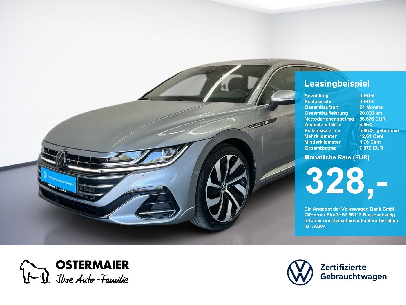 Volkswagen Arteon Shootingbrake R-LINE 2.0TDI 200PS DSG NP.