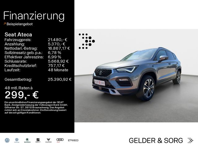 SEAT Ateca Style 2.0 TDI AHK|RFK|LED|StandHzg|Navi